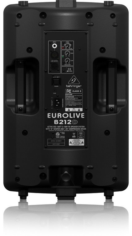 Акустическая система BEHRINGER Eurolive B212D черный купить,194267