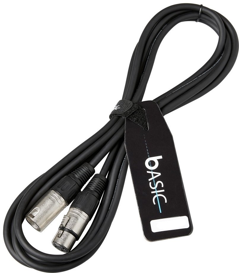 Кабель XLR - XLR 3 м Bespeco Basic BSMB300 купить,2900