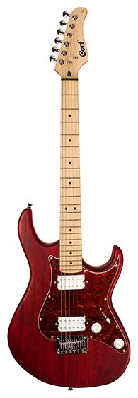 Cort электрогитара G100-HH-OPBC красный купить,115000