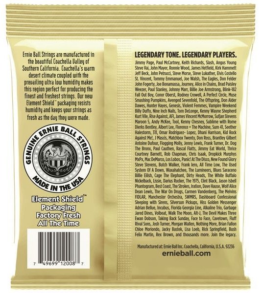 Ernie Ball 2008 Earthwood Bronze NT10-52 купить,6500