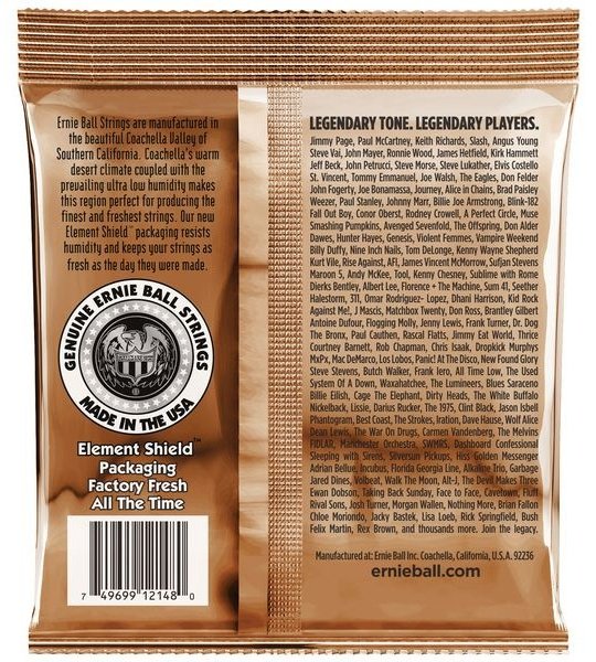 Ernie Ball 2148 Earthwood Phosphor Bronze 11-52 купить,8000