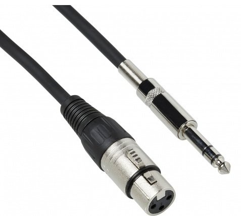 Bespeco Jack-XLR(F) 3 M Bespeco Basic BSMC300 3 м черный купить,4300