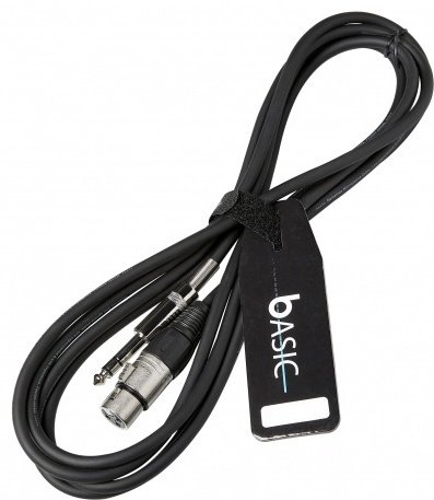 Bespeco Jack-XLR(F) 3 M Bespeco Basic BSMC300 3 м черный купить,4300