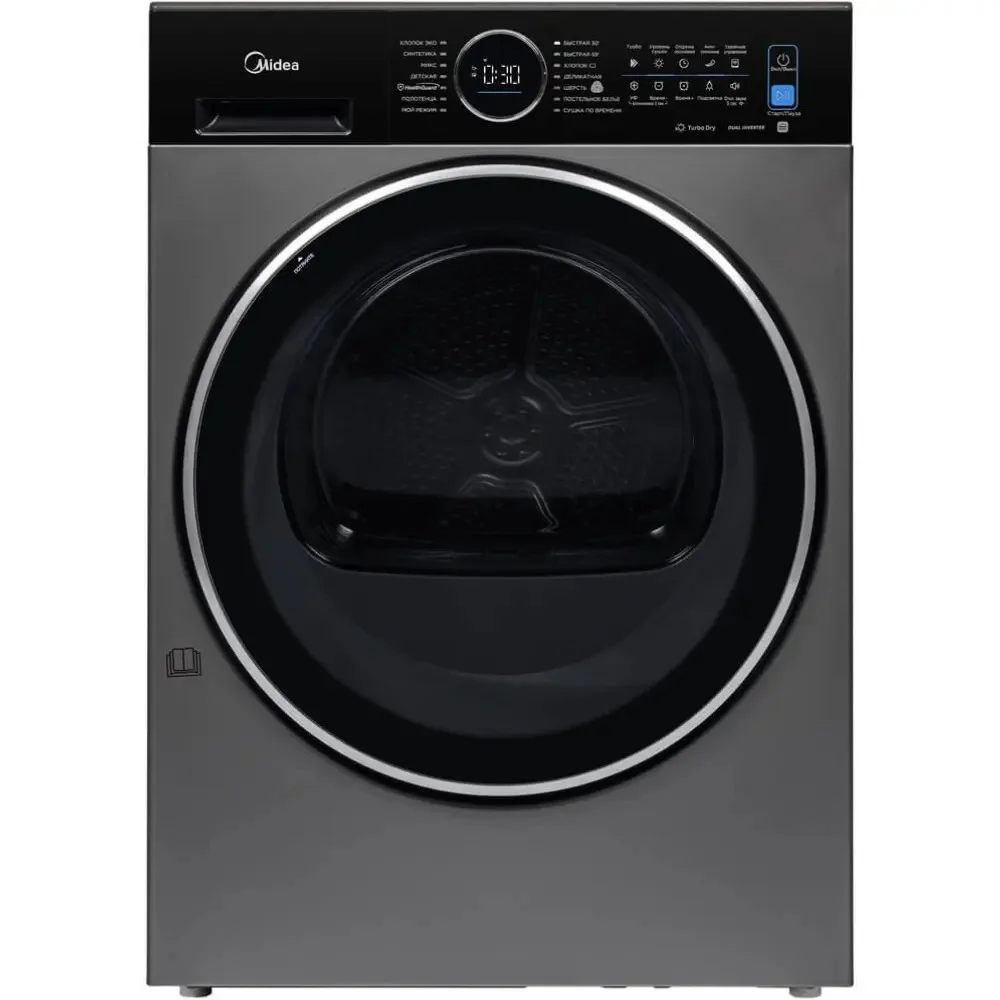 Сушильная машина Midea MD210H100WDB/T серая