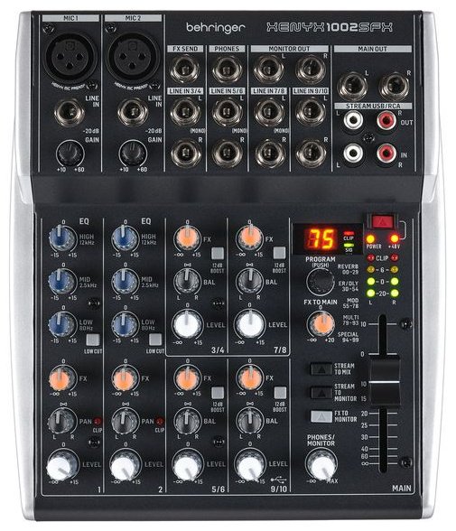 Микшерный пульт BEHRINGER Xenyx 1002SFX купить,95000