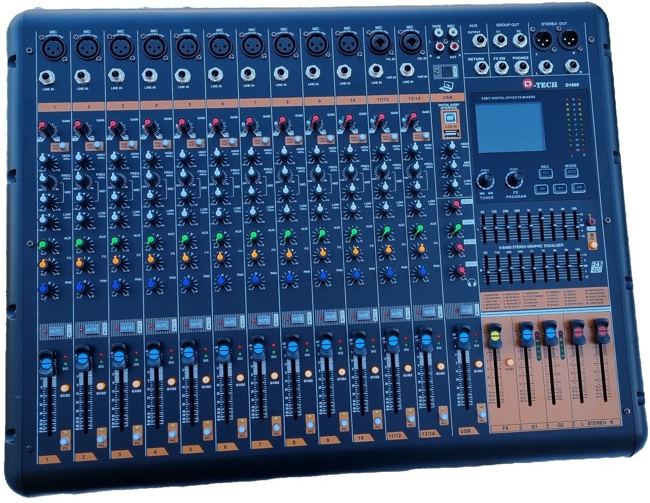 Микшерный пульт D-Tech D1800 купить,166000