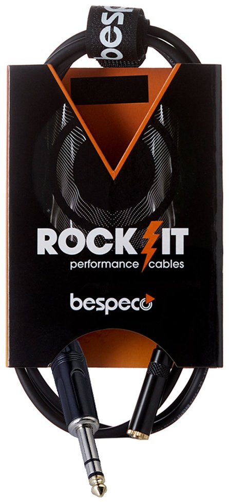 Кабель Bespeco 6.3 mm jack - 3.5 mm jack 3 м купить,5000