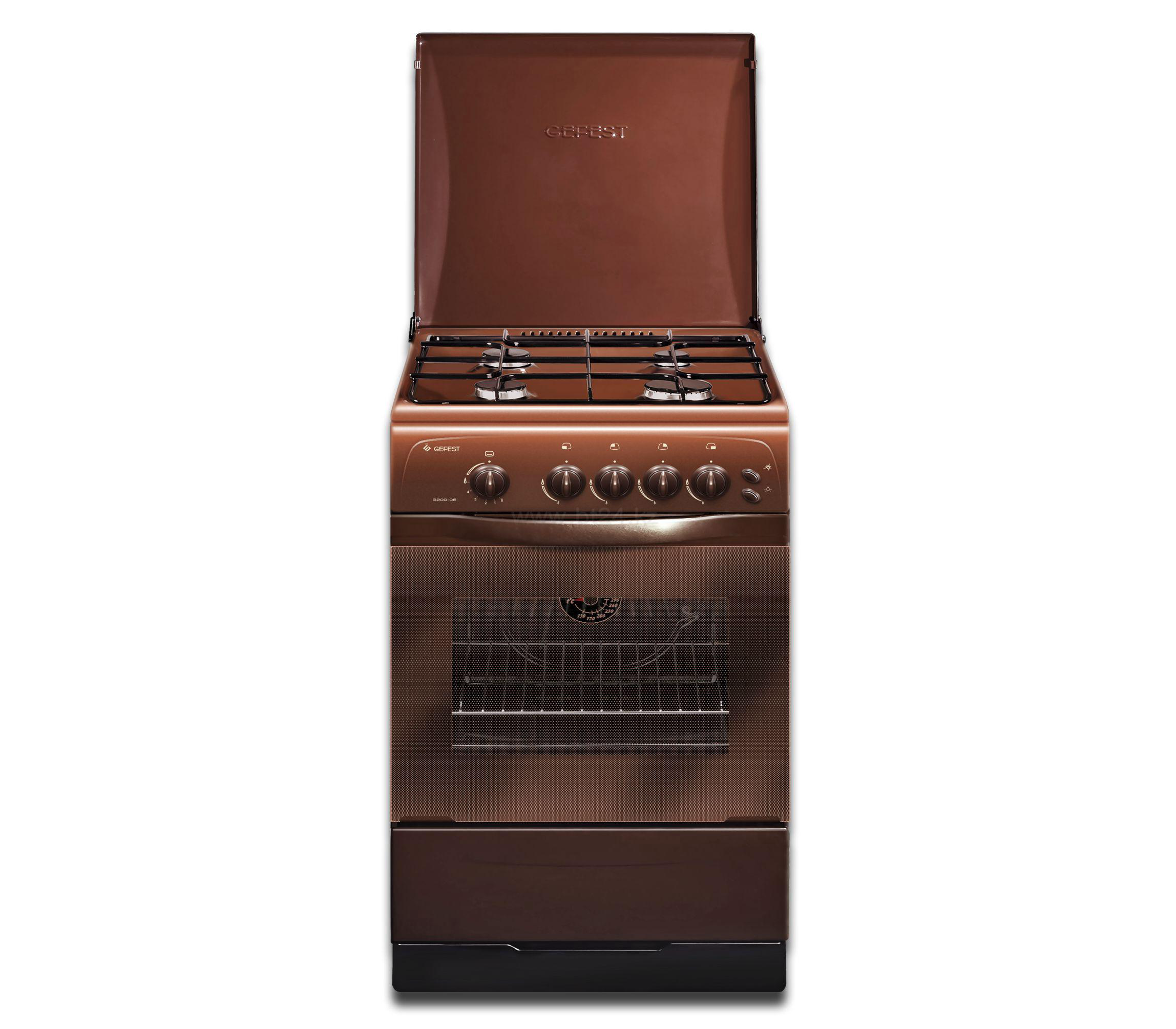 Газовая плита Gefest ПГ 3200-06 К 19 коричневая купить,117990