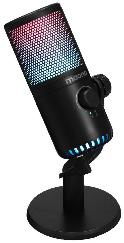 Микрофон Maono DM30 RGB черный купить,31000