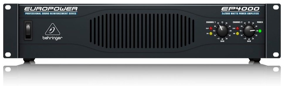 Аудиоусилитель BEHRINGER EuroPower EP4000 черный купить,281000