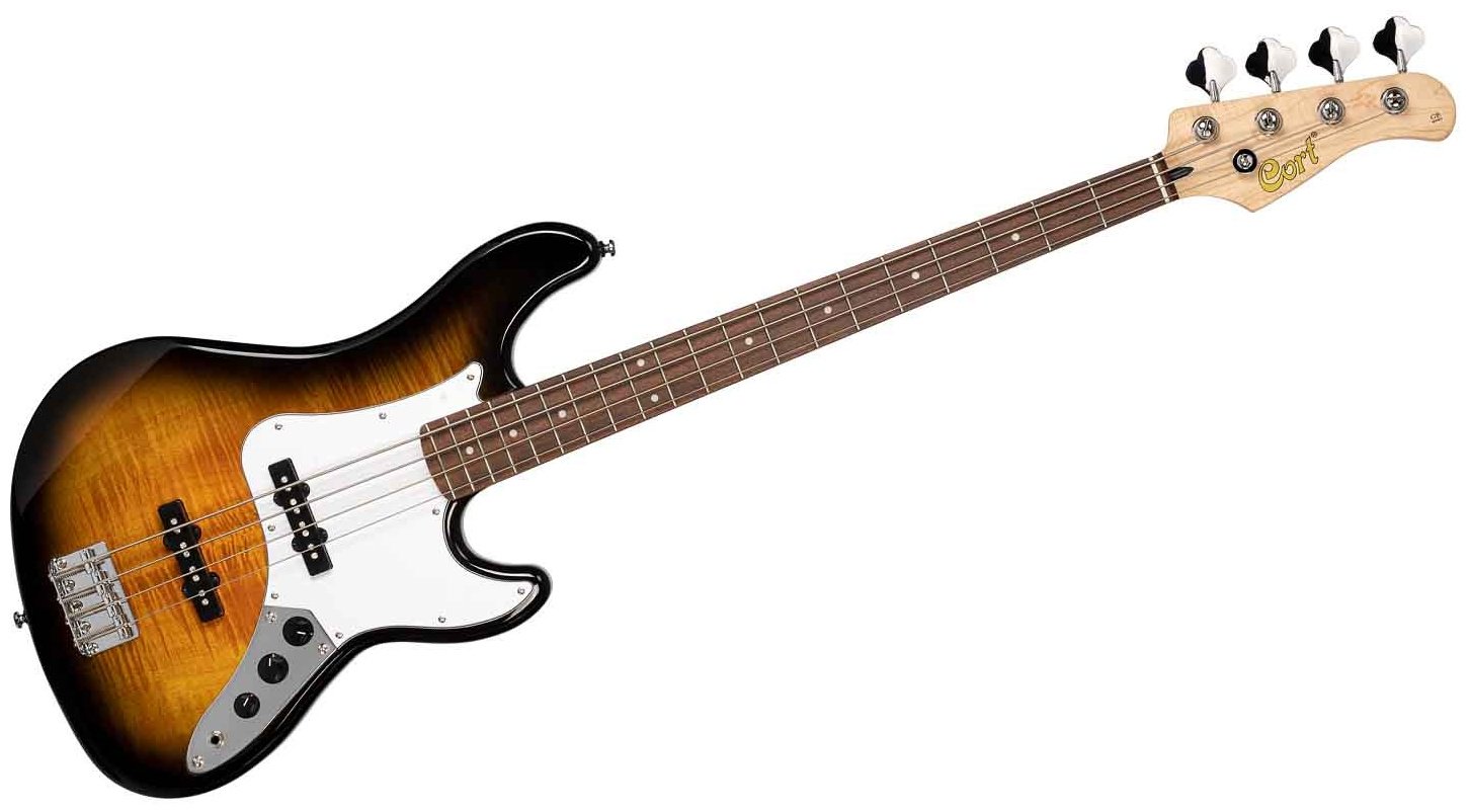 Cort бас-гитара GB Series GB24JJ-2T коричневый купить,145300