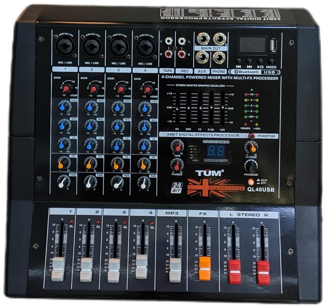 Микшерный пульт TUM QL40USB купить,86000