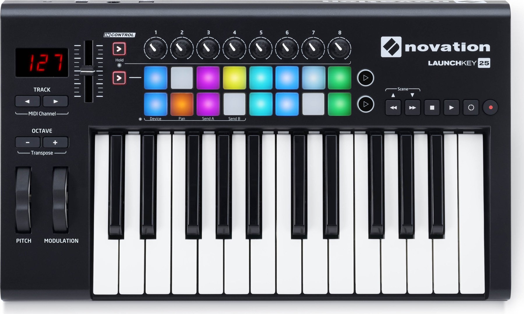 MIDI-клавиатура Novation Launchkey 25 MK2 купить,83000