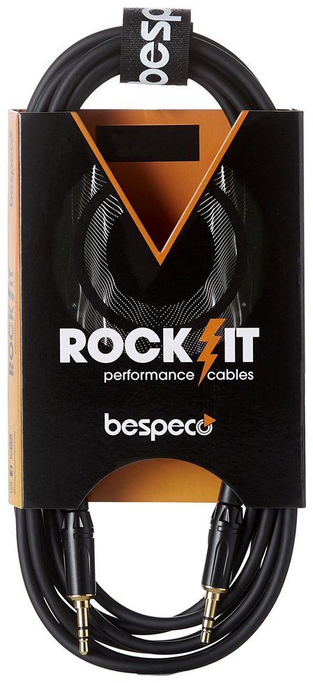 Кабель Bespeco 3.5 mm jack - 3.5 mm jack 3 м купить,4700