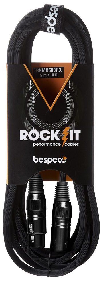 Микрофонный кабель XLR-XLR 10 м Bespeco Rock-It RKMB1000RX купить,8064