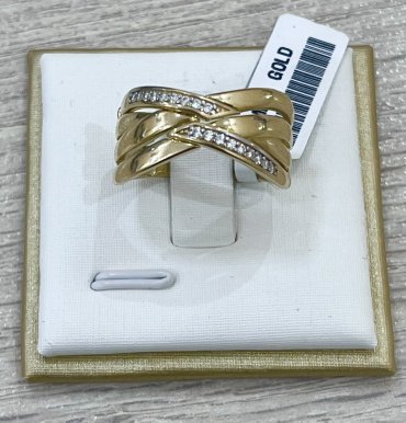 Кольцо Exclusive Gold 866787 19р 4.7гр купить,NaN