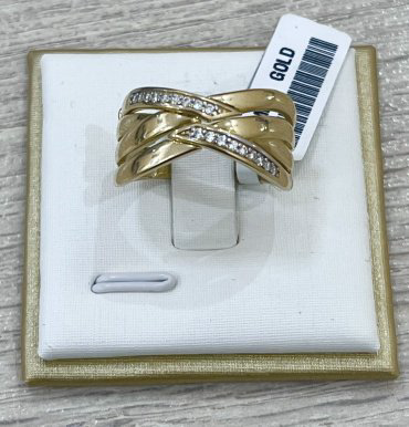 Кольцо Exclusive Gold 866787 19р 4.7гр купить,NaN