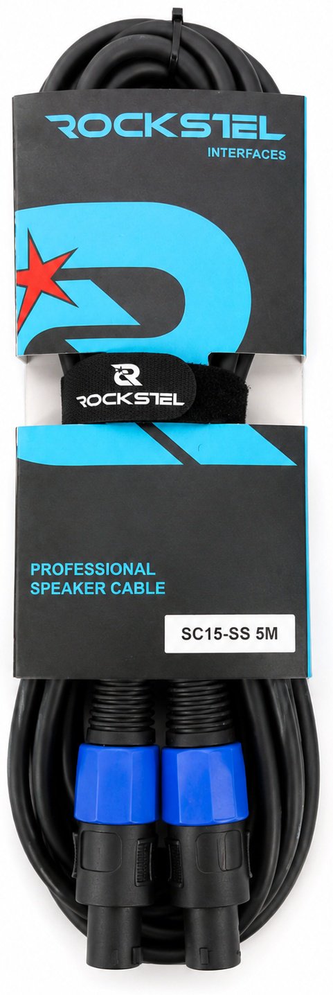 Кабель RockStel SC15-SS-5M 5 м черный купить,4500