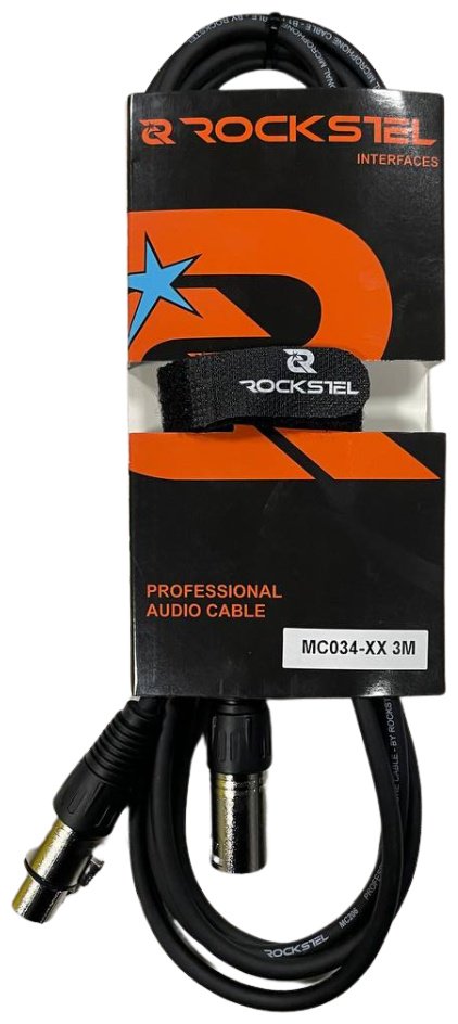 Кабель RockStel XLR - XLR 3 м купить,2500