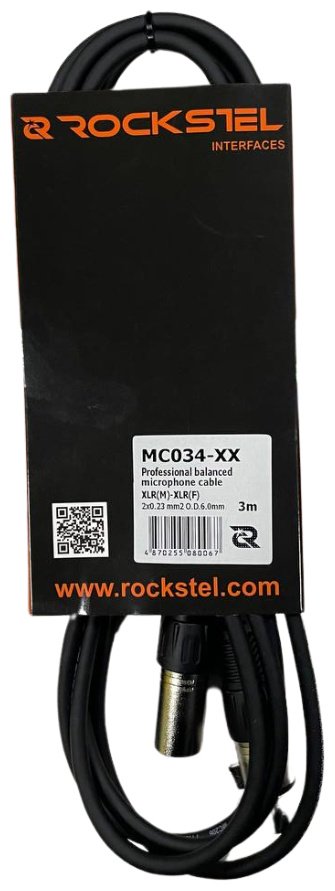 Кабель RockStel XLR - XLR 3 м купить,2500