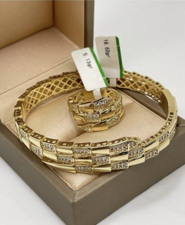 Комплект Exclusive Gold 8732198 вес 22 г золото, без вставок купить,1648440