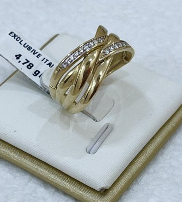 Кольцо Exclusive Gold 9646899 18.5р 4.78гр купить,NaN
