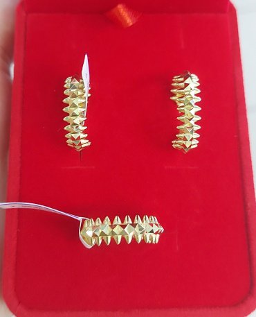 Комплект Exclusive Gold 115717259 17р 7.59гр купить,NaN