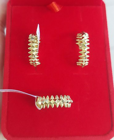 Комплект Exclusive Gold 115717259 17р 7.59гр купить,NaN