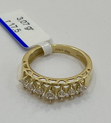 Комплект Exclusive Gold 855788 вес 7.99 г золото, фианит купить,NaN