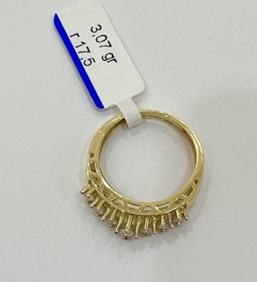 Комплект Exclusive Gold 855788 вес 7.99 г золото, фианит купить,NaN