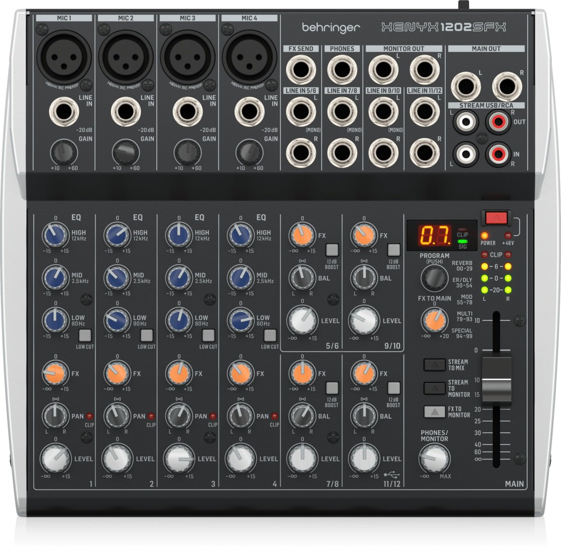 Микшерный пульт BEHRINGER 1202SFX купить,105000