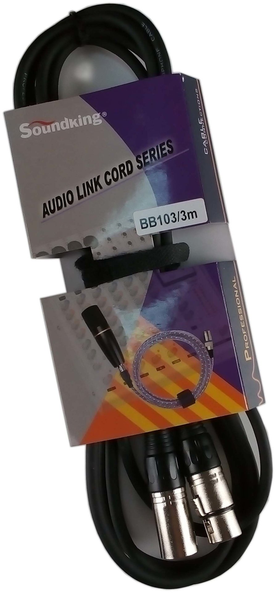 Кабель Soundking XLR - XLR 3 м купить,2659