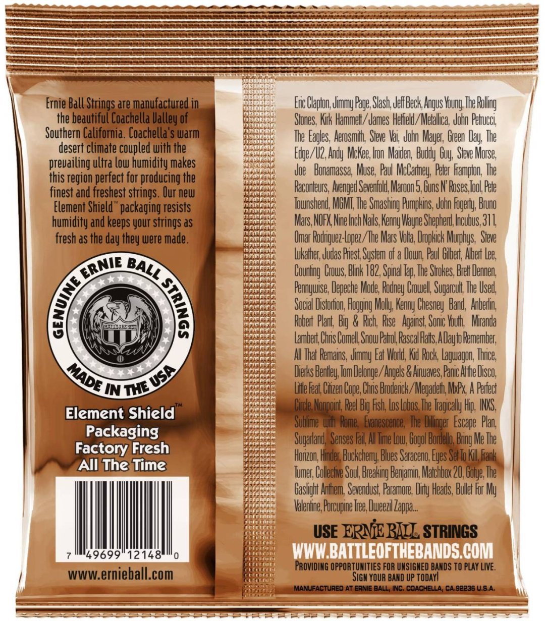 Ernie Ball 2148 11-52 купить,8000