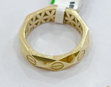 Кольцо Exclusive Gold 8656889 размер 18.5 вес 4.8 г золото, без вставок купить,NaN