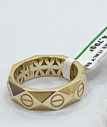 Кольцо Exclusive Gold 8656889 размер 18.5 вес 4.8 г золото, без вставок купить,NaN