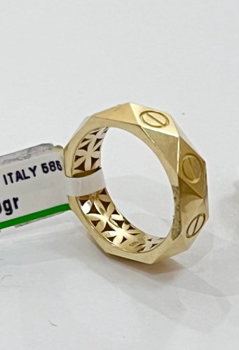 Кольцо Exclusive Gold 8656889 размер 18.5 вес 4.8 г золото, без вставок купить,NaN