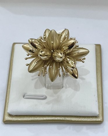 Кольцо Exclusive Gold 8668888 размер 18 вес 10.5 г золото, без вставок купить,NaN