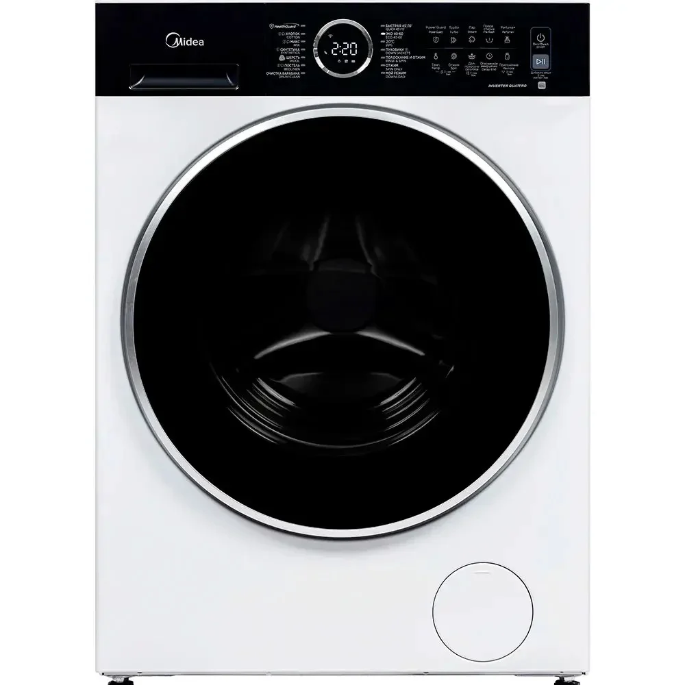 Стиральная машина Midea MF205D80WB/W-C белая купить,259990