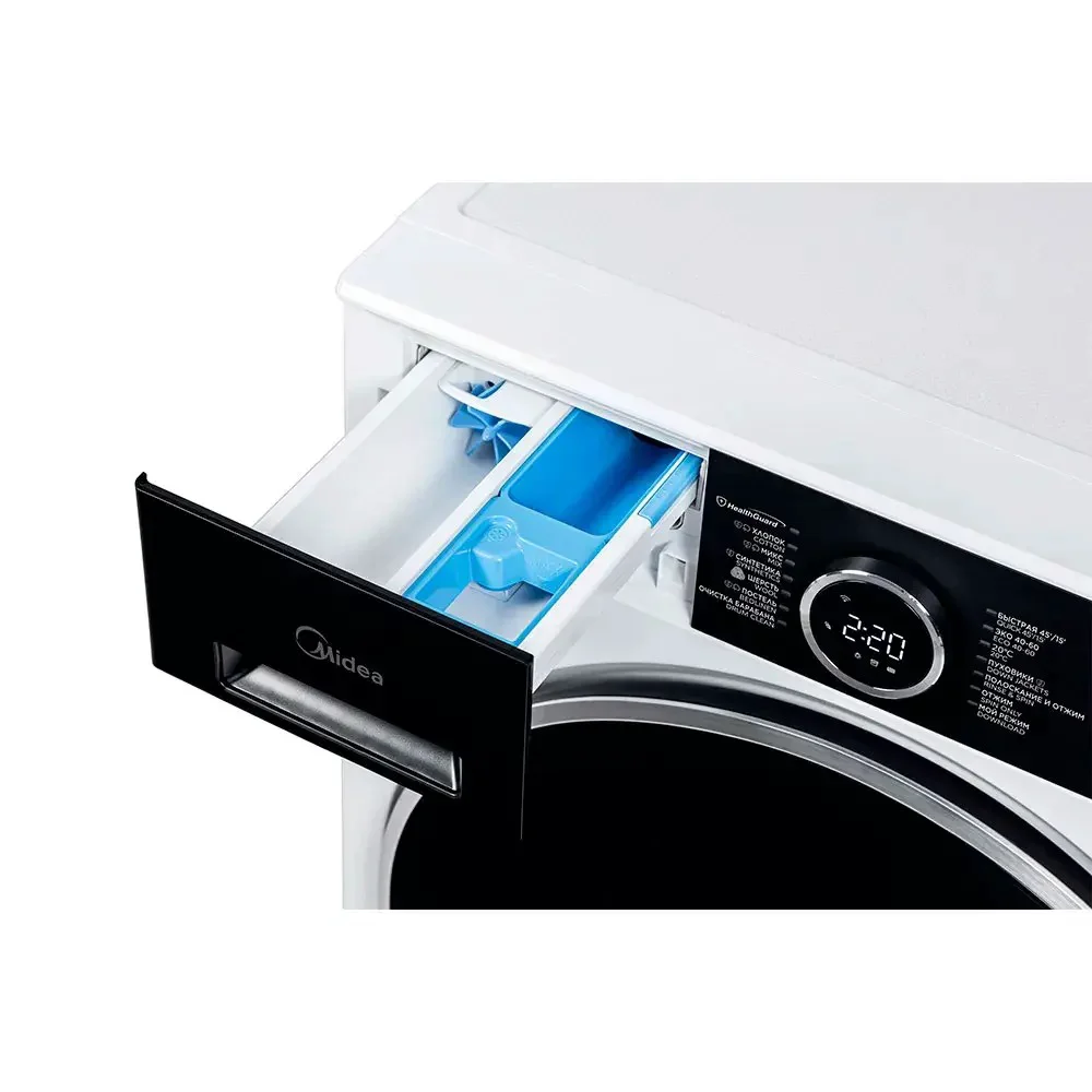 Стиральная машина Midea MF205D80WB/W-C белая купить,259990