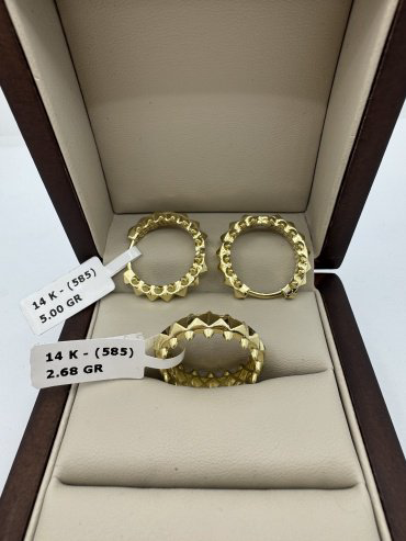 Комплект Exclusive Gold 285152705 вес 7.68 г золото, без вставок - ForteMarket Комплект Exclusive Gold 285152705 вес 7.68 г золото, без вставок купить,614995