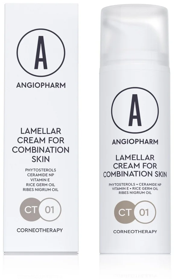 Крем Angiopharm Lamellar for Combination Skin 50мл купить,20800