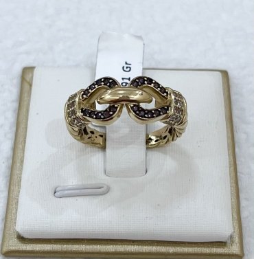 Кольцо Exclusive Gold 866788 размер 18 вес 4.91 г золото, фианит купить,NaN