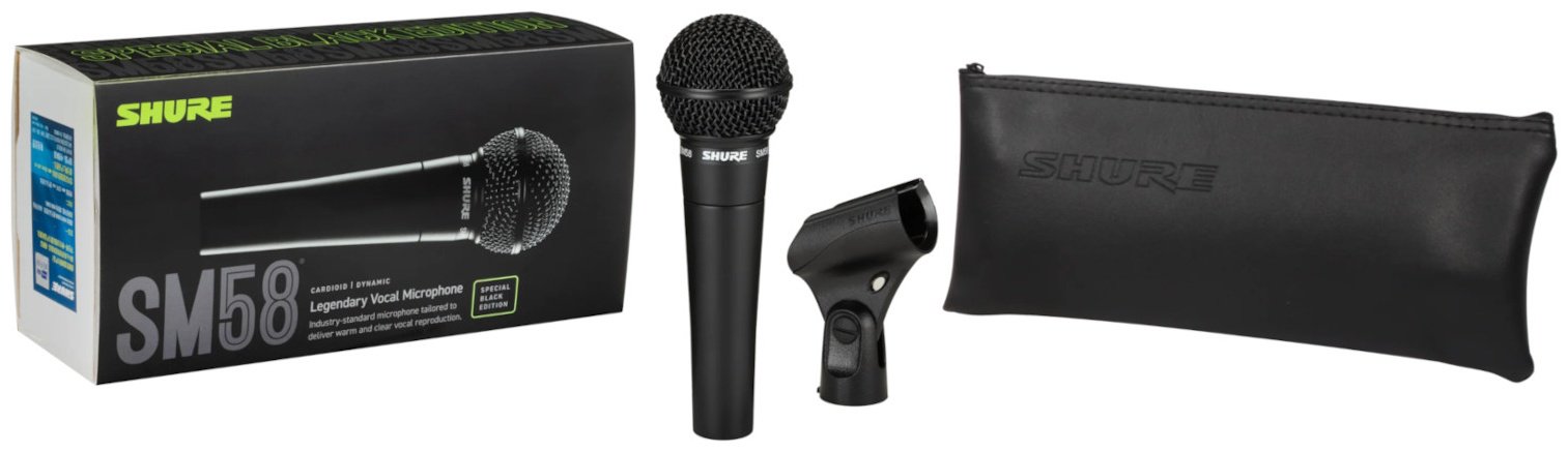 Shure SM58-BLK купить,80000