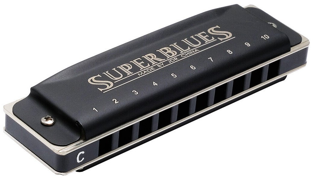 Губная гармошка JDR Super-blues черный купить,16500