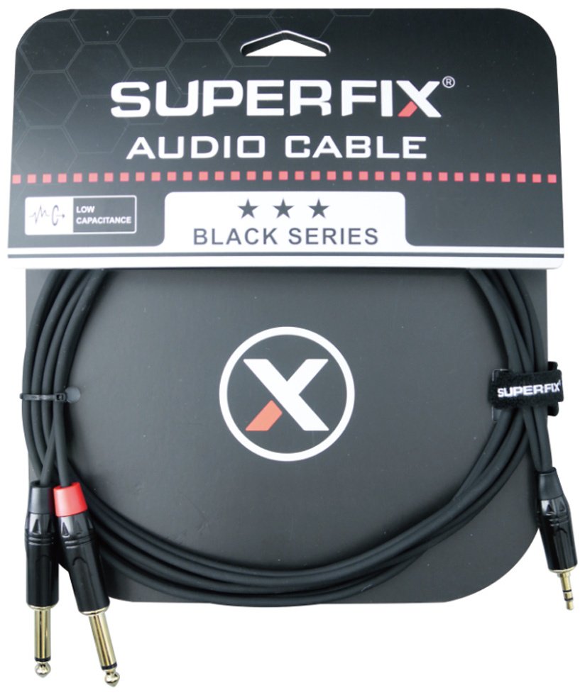 Кабель Superfix 3.5 mm jack - 6.3 mm jack 3 м купить,4000
