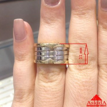 Кольцо Exclusive Gold 668899 19р 7.37гр купить,520995