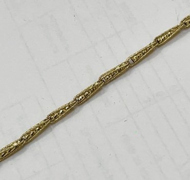 Цепь Exclusive Gold 7667777 длина 55 см, вес 8.23 г золото, плетение фантазийное купить,NaN