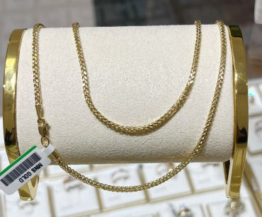 Цепь Exclusive Gold 75678 длина 55 см, вес 4.25 г золото, плетение колос купить,NaN