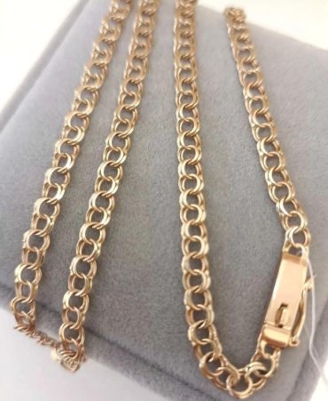 Цепь Exclusive Gold 5532776 длина 60 см, вес 12.3 г золото, плетение бисмарк - ForteMarket Цепь Exclusive Gold 5532776 длина 60 см, вес 12.3 г золото, плетение бисмарк купить,899990