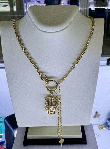 Цепь Exclusive Gold 766788 длина 50 см, вес 11.69 г золото, плетение якорное купить,NaN
